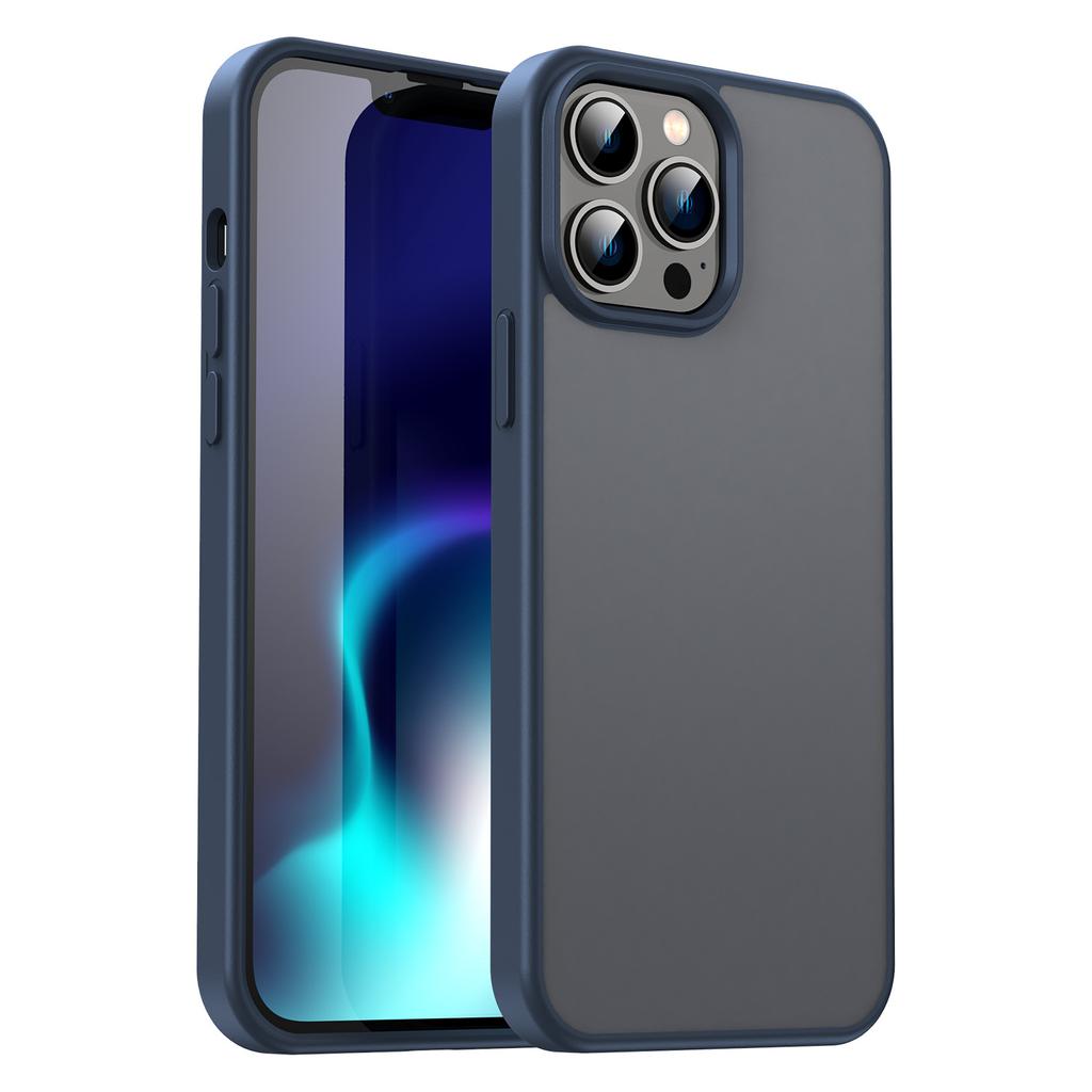 Coque de téléphone iPhone 13 Pro, Coque de téléphone antichoc mate pour iPhone 13 Pro