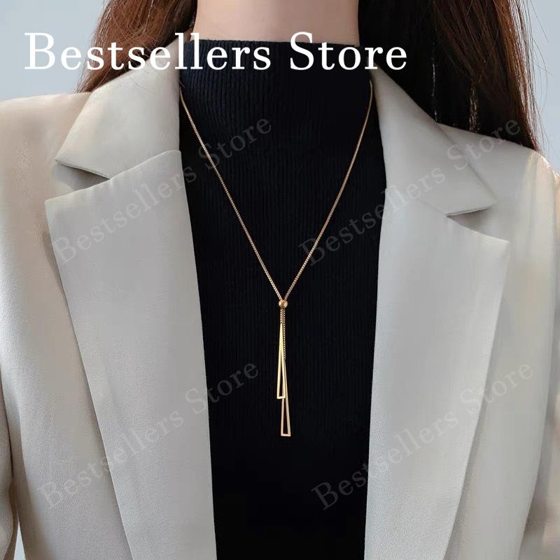 Fashion 925 Sterling Silver/Gold-Plated Tassel Pendant Necklace for Women - Charm Jewelry Gift