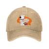 ARetro Familien Cartoon Brian und Stewie Baseballkappe für Männer Used-Look Baumwolle Snapback Hut Outdoor Workouts Verstellbare Hüte Ca