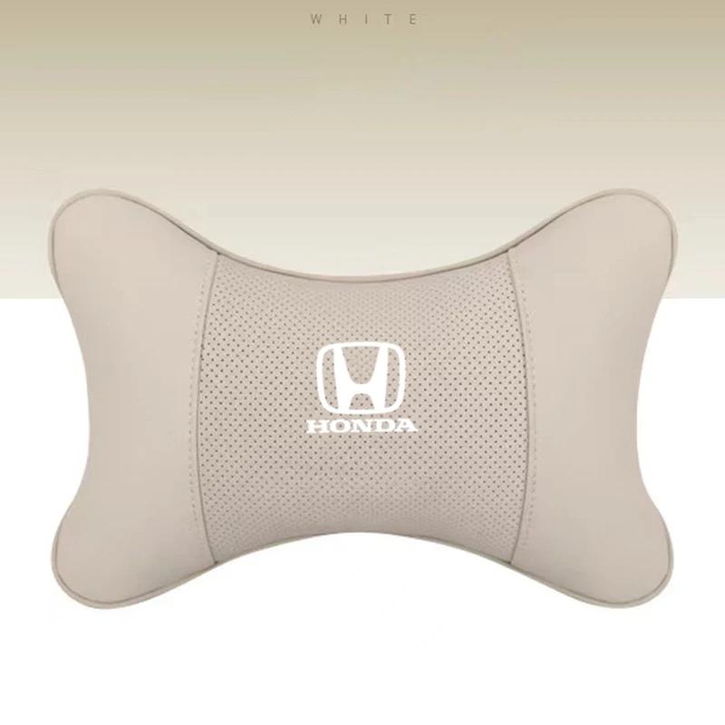 Car Headrest Neck Cushion Memory Foam Soft Accessories For Honda Civic xrv hrv crv brv City Accord Fit Jazz Insight CB0