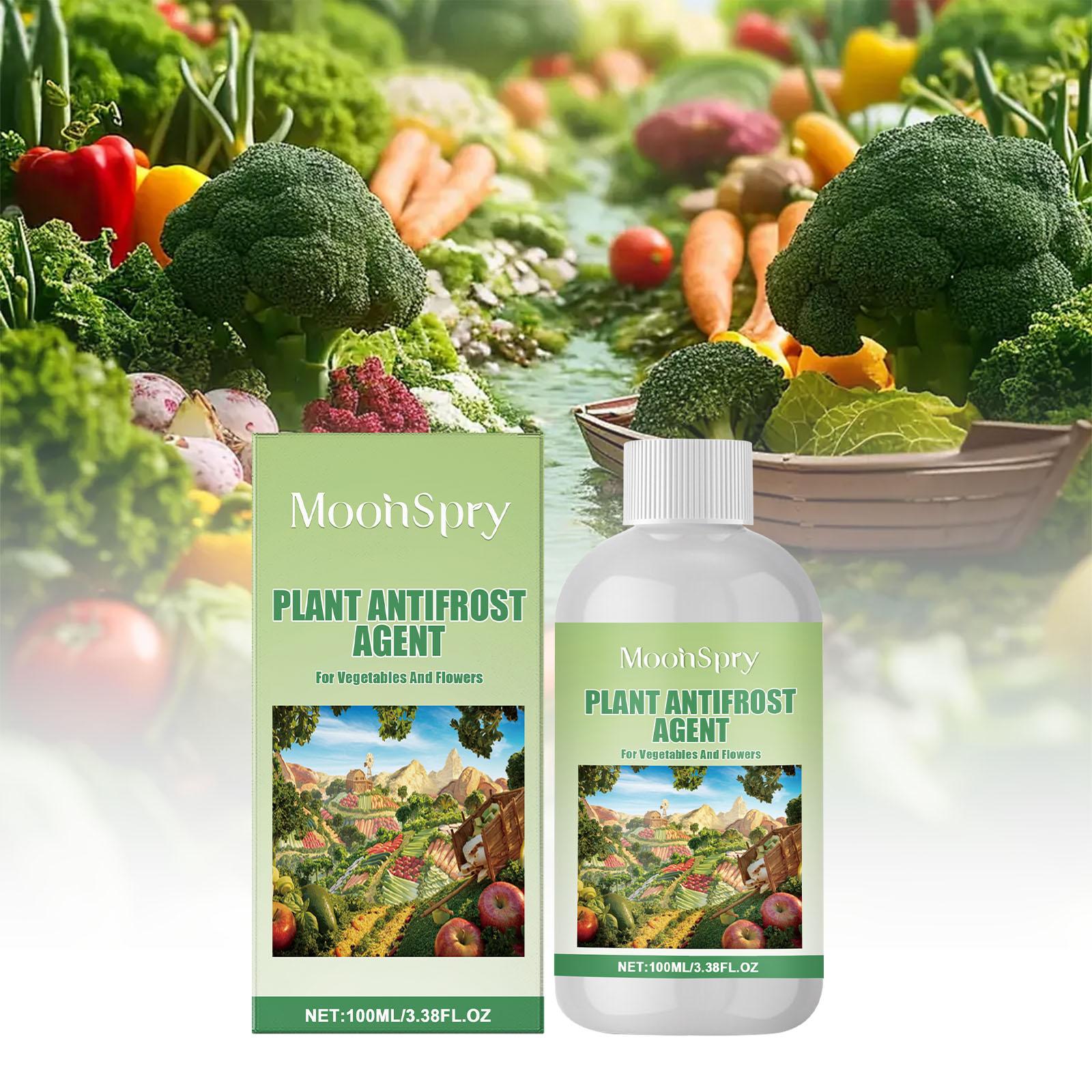 

Anticongelante Universal para Plantas - Protector Frío Resistente para Árboles Frutales Verduras Flores Invierno 100ml