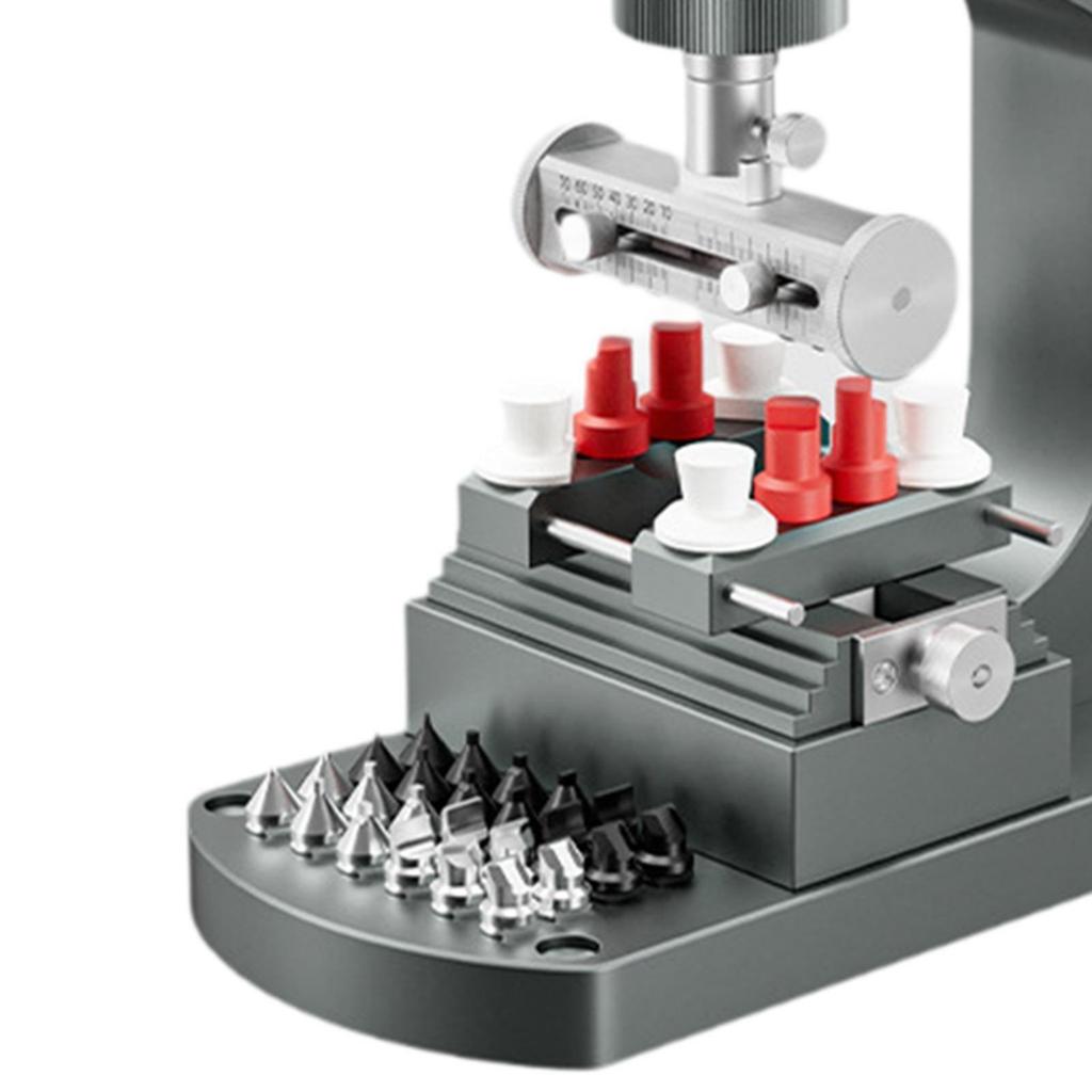 Manual Watch Case Opener Interchangeable Adapters Adjustable