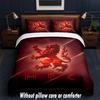 Set Biancheria da Letto Design Middlesbrough 1 Copripiumino + 2 Federe Morbido Traspirante Biancheria da Letto per la Casa