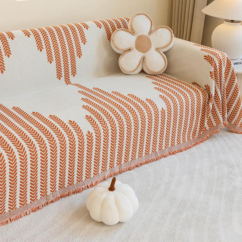 Nordic Simple High-Grade Four Seasons Universal Sofa Cover Chenille Anti-Scratching Sofa Towel Sofa Cover Sofa Cover