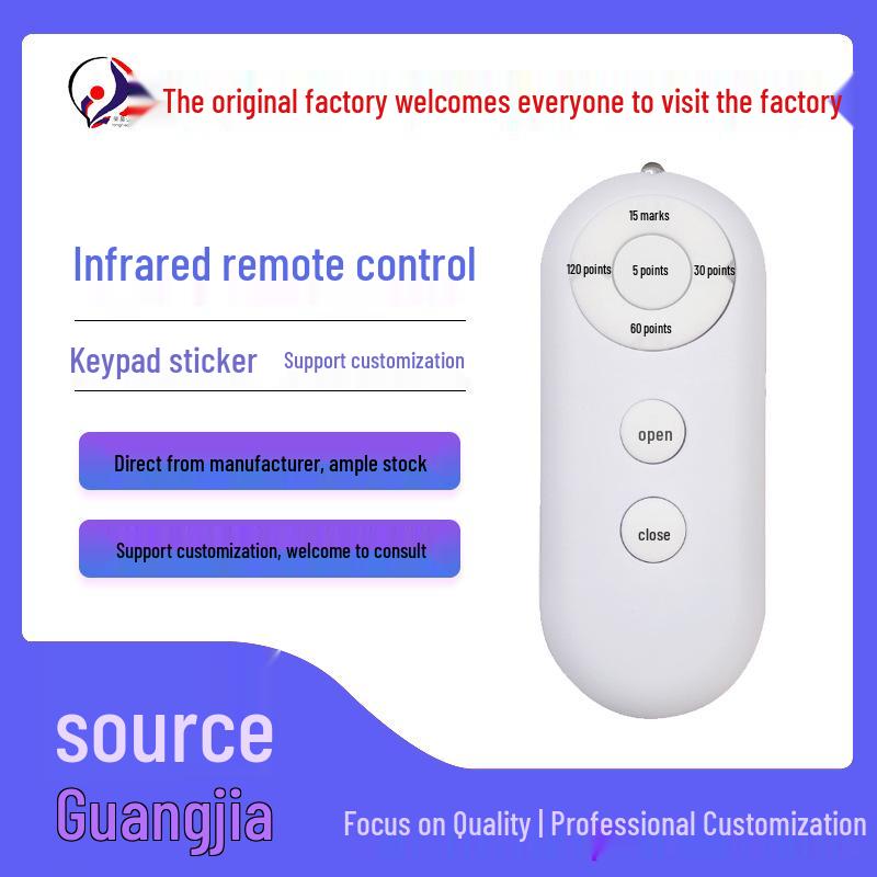 Smart Infrared Remote-Control Lamp with 5-Speed Timer for Easy On/Off