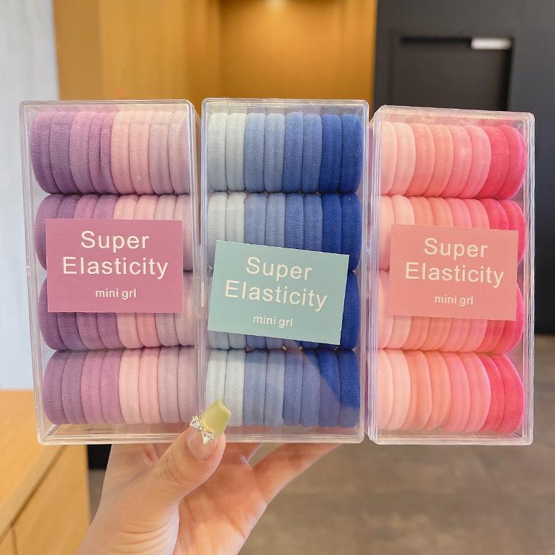 Colorful Children's Headband and Hair Tie Set for Girls