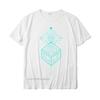 Magic Cube Totem Sacred Geometry TShirt Cotton Tops Shirt For Students Design Tshirts Normal Cute