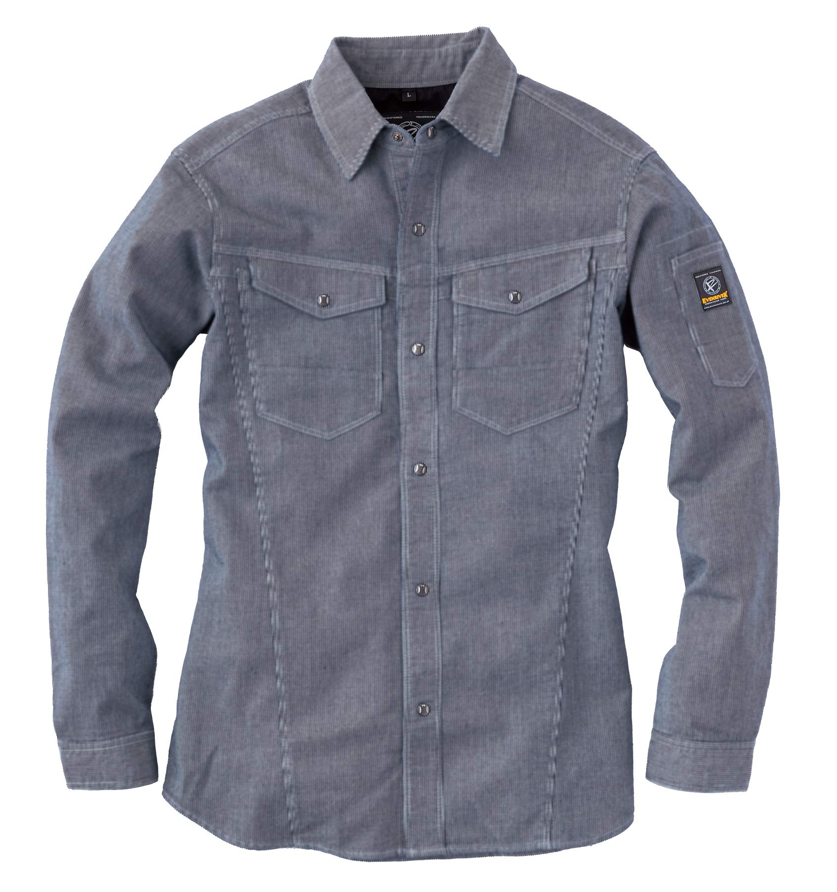 

EVEN RIVER Spring/Summer Stretch Air Light Shirt SR-6006 93 Hickory Blue 3L