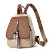 Trendy Colorful Large Capacity Backpack For Women Stylish Chic Durable Pu Material