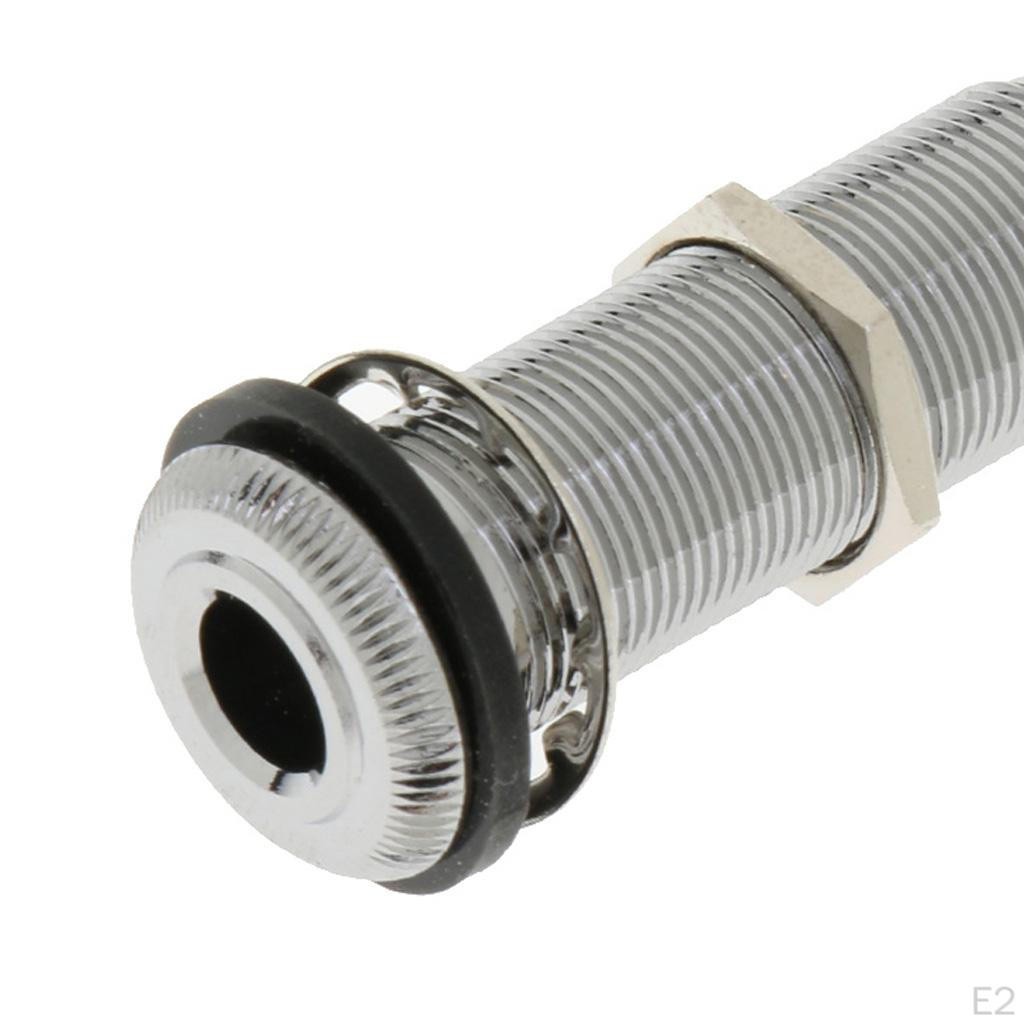 6. Electric Guitar Bass Pickup Plug Socket Short Terminal for Musical