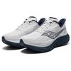 SAUCONY Triumph 24 Comfortable Versatile Breathable Casual Running Shoes Unisex Sneaker Silver Gray S102135-1001