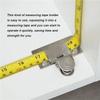 2pcs Precision and Clear Metal Measuring Tape Clip Holder for Woodworking Positioning Accessories, Easy To Mark Scribing Drawing Lines Flexible Ruler