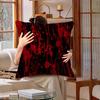 S-Slayer Heavy Metal Band Cushion Cover Polyester Sofa Cushions Decorative Throw Pillows Home Decoration Pillowcover