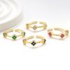 Stylish Four-leaf Clover Ring - Sweet Elegant Open Adjustable Ring for Women