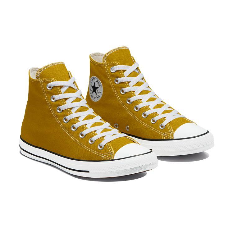 Converse Chuck Taylor All Star Classic Comfortable High Top Canvas Shoes Unisex Sneakers Yellow 171261C
