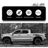 2 PCS Car Mountain Tree Forest Decals, 39.4" x 6.7" Mountain Tree Graphic Stickers, Waterproof Car Body Side Door Truck Tailgate Exterior Decoration,