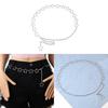 European Fashion Single Layer Star Decor Waist Chain With Alloy Material For Women And Men