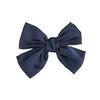 Sweet Women Girls Solid Color Large Bowknot Hairpin Hair Clip Headwear Accessory