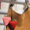 Strawberry Charm Keychain Adorable Pendant Perfect For Phone Lanyard Bag Accessories