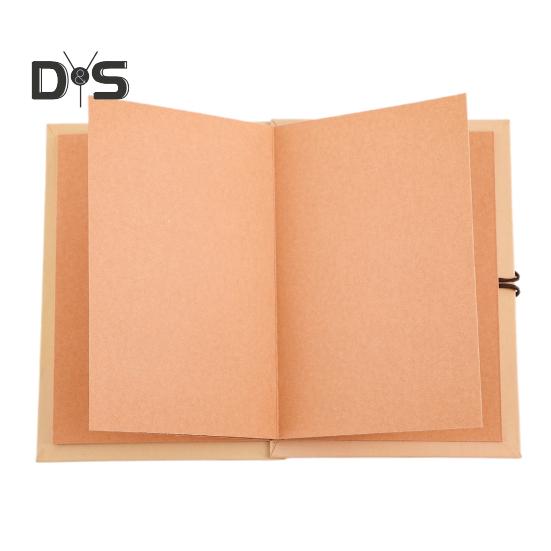 

Аккордеонный фотоальбом растягивающаяся крафт-бумага альбом складной DIY сувенир книга альбом подарок на свадьбу день рождения выпускной S темно-желтого