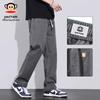 Men's Cotton Straight-Leg Casual Cargo Pants