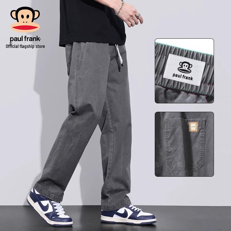 Paul Frank Men s Cotton Straight-Leg Casual Cargo Pants M
