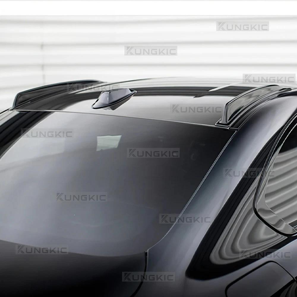 Carbon Fiber Roof Side Wing Spoiler for BMW M3 G80 M4 G82 2021-2022-2023-2024-2025 ABS Glossy Black Car Styling Auto Accessories