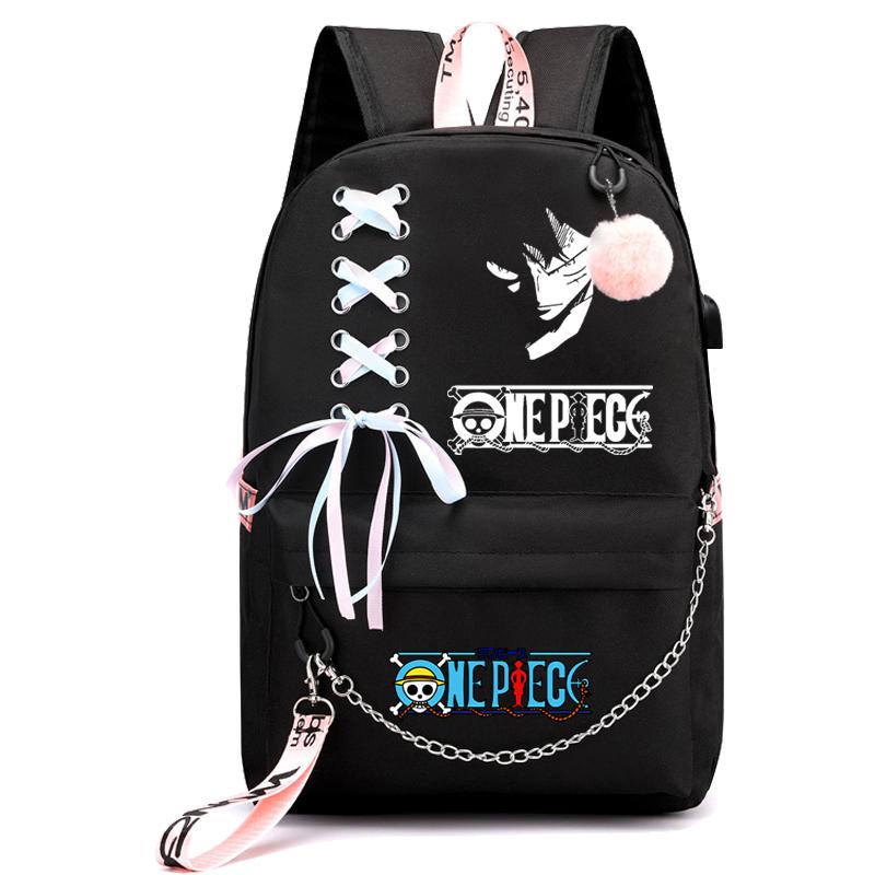 

Аніме One Piece Printed Хлопчик Дівчинка Шкільний портфель Сумка для документів Студентська підручник Сумка для дівчини Back To School Рюкзак для комп’ютера Чоловіки Жінки Рюкзак для відпочинку