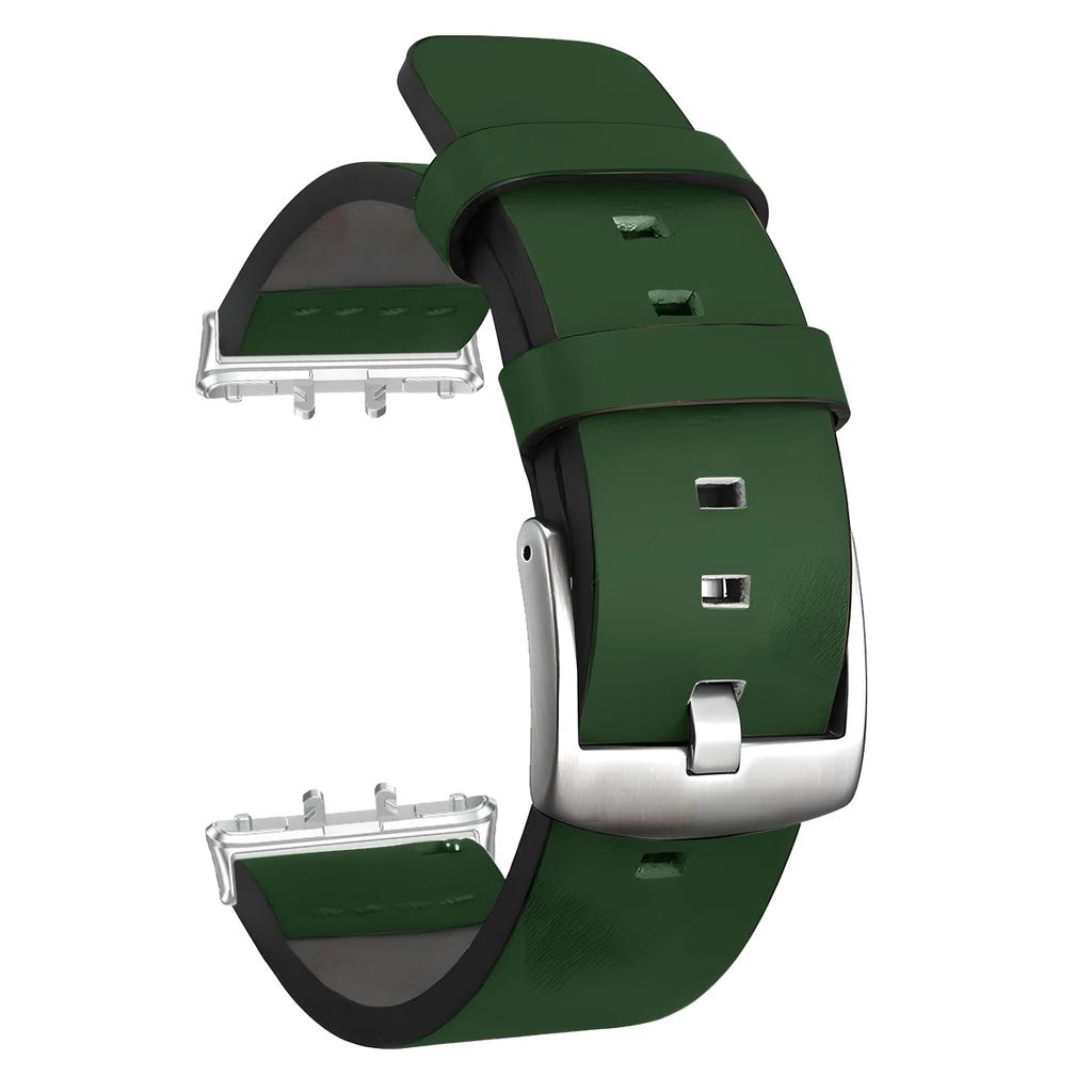 Leather Strap for Samsuang Galaxy Watch Fit 3 Band 18mm Quick Fit Metal Connector Correa for Galaxy Watch Fit 3 Bracelet