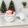 Christmas Theme Candle Silicone Mold Santa Shape Silicone Mould For Handmade Candle Soap Making Epoxy Resin Craft