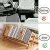 Desktop Bookshelf Home Living Room Small Decoration Bamboo Decorative Shelf Desk Multi-Shelf Bookcase Storage Shelf