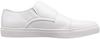 Dedes 6330-H Men's Double Monk Strap Straight-Tip Sneakers, White, Size 27.0 cm, 3E