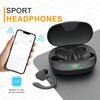 Bezprzewodowe słuchawki sportowe Bluetooth 5.3 IPX5 Słuchawki douszne Etui ładujące 300mAh Haczyki na uszy Słuchawki 3D HiFi Stereo Zestawy słuchawkowe