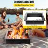 Fire Pit Ring, 36-Inch Outer/30-Inch Inner Diameter Fire Pit Insert,1.5 Mm Thickness Fire Ring, DIY Steel Ring with Tongs In-Ground Fire Pit Liner for