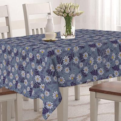 Premium 6-8 Seater Dining Table Cover, Waterproof and Dustproof (Mulitcolour Flower, 60x90 Inch- 6-8 Seater)