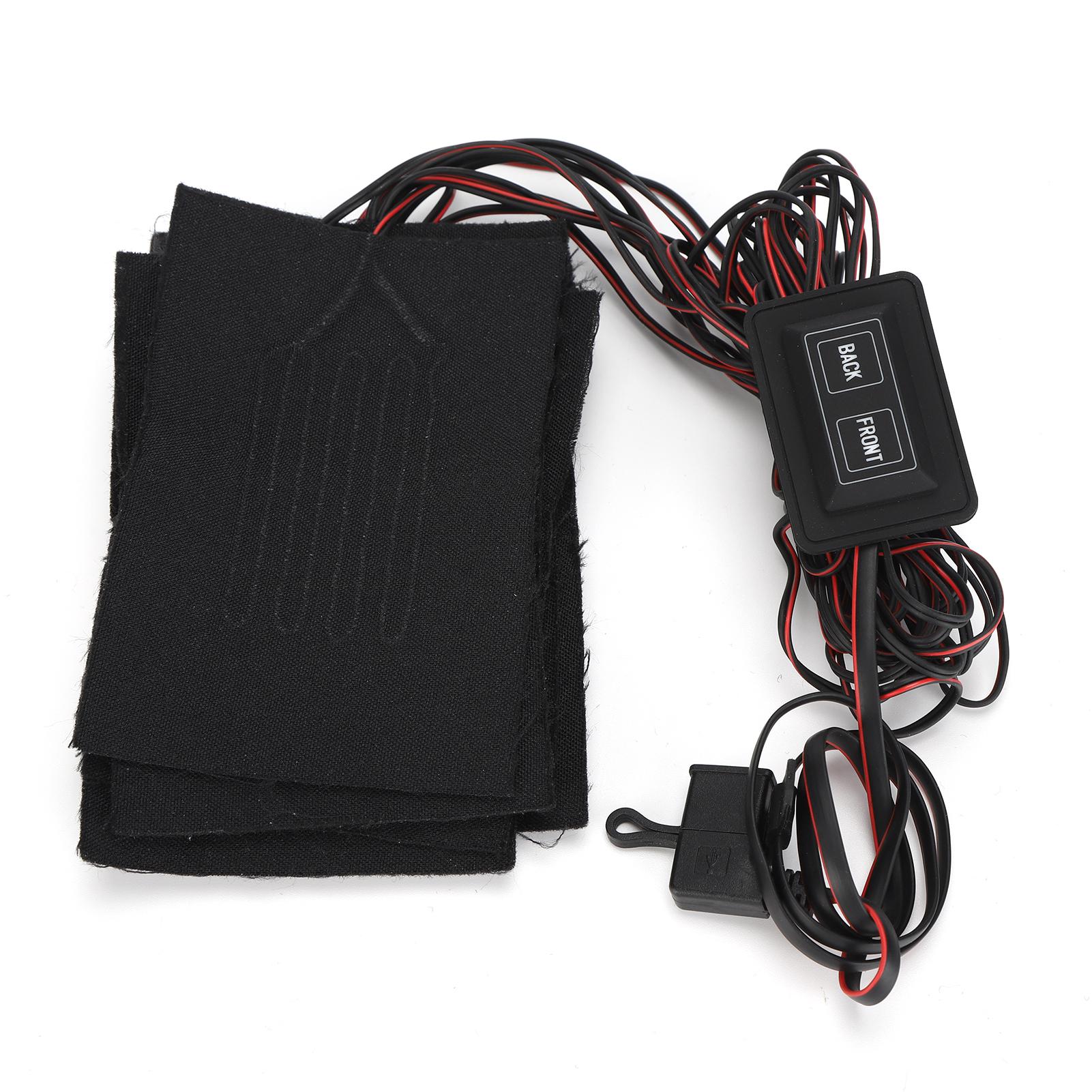 

Электрические тканевые грелки из углеродного волокна 9-в-1 электрическая нагревательная пленка для куртки жилета