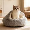 Cozy Semi-Enclosed Winter Pet Nest for Dogs & Cats