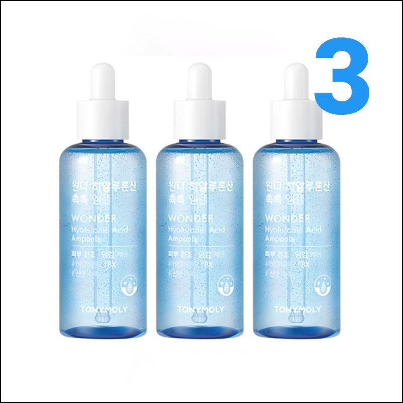 Tony Moly Wonder Hyaluronic Acid Ampoule 100ml*3