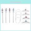 Shining Girl Princess Belle Dress Up Party Accessory 2pcs Set With Wand Tiara