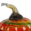 Warm Home Atmosphere Decor Hand Blown Glass Pumpkin Figurine Creative Adornment for Desktop Decoration Unique Fall Autumn Theme Jewelry Living Room