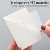 50 Sheets Waterproof Sticky Notes Transparent Paper Sticker Portable Note Paper