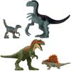 Mattel JURASSIC WORLD Mini Figure Box Assortment 2023 3rd Edition Years Old and [Blind Pack] [Dinosaur Toy] [3 Up] 986F-GWP38