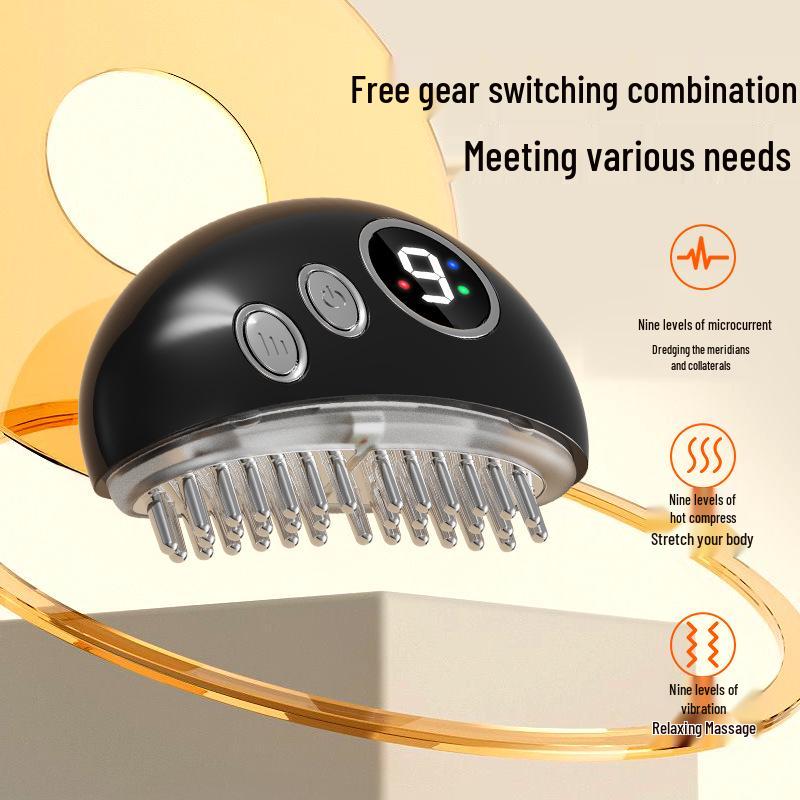 Electric Bianstone Gua Sha Board with Red Light for Facial Massage and Lifting