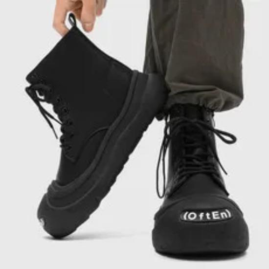 

Новые женские туфли на платформе, осенние ботильоны с круглым носком и боковой молнией для женщин, повседневные кроссовки, женские ботинки на платформе для отдыха на открытом воздухе 46