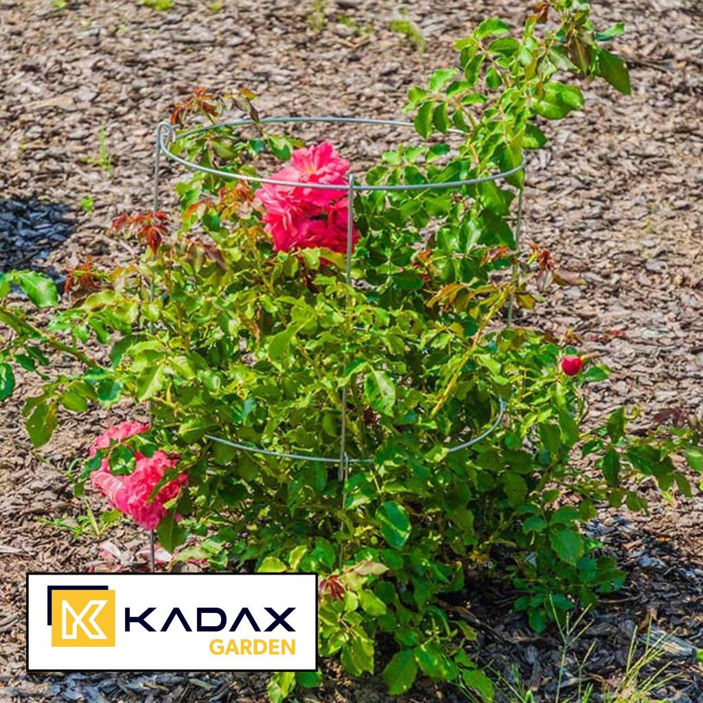 KADAX Flower Plant Support Garden Ring Steel Support