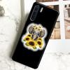 Beauty Yellow Sunflower Case For Oppo A60 A40 A80 A18 A38 A58 A78 A98 A16 A76 A96 A15 A17 A77 A74 A94 A54 A57S Cover