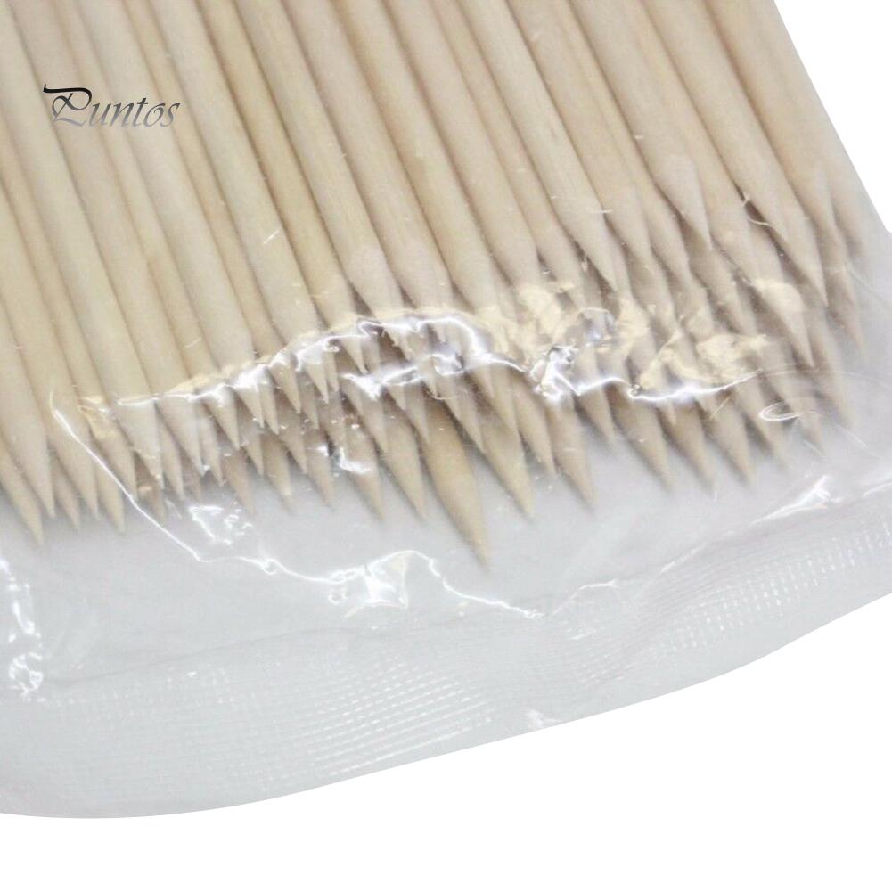 Puntos Nail Art 50 Stück/Pack Pro Holzstab Entferner Maniküre Pediküre Nagelhautschieber
