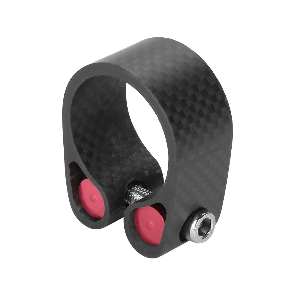 Carbon   Road Mountain Bike Seat Post Clamp Seatpost Locking Clamps (for 27.2mm)
