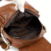 Vintage Diebstahlsicherer Rucksack Geldbörse College-Stil College-Schulrucksack Damen Lässig Reise Pendler Rucksäcke