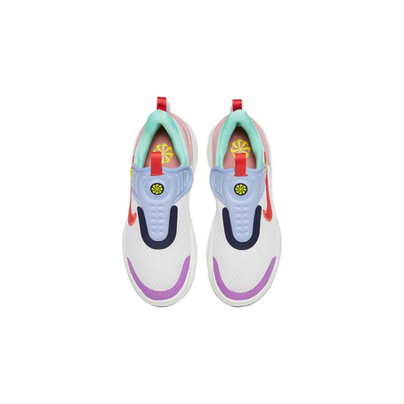 Nike E Series 1.0 Slip Resistant Shock Absorbers Low Top Kids' Running Shoes White Red Sneakers DZ2840-100